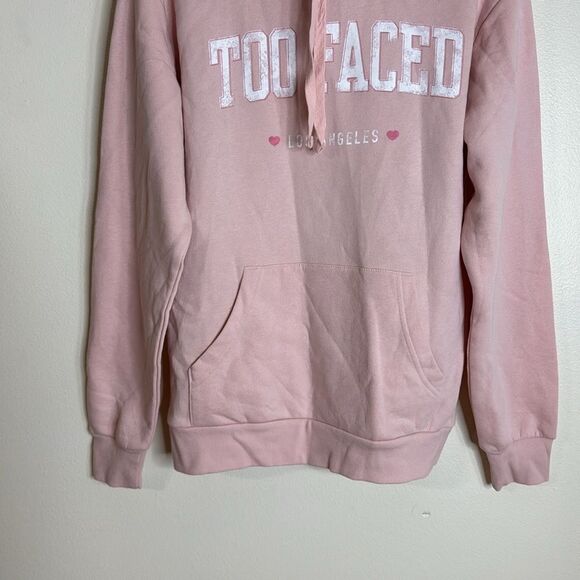 Too faced make up ladies pullover hoodie cozy soft sweater size medium - Picture 4 of 9